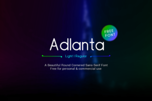 Adlanta: A Smooth, Rounded Sans Serif for Web Design