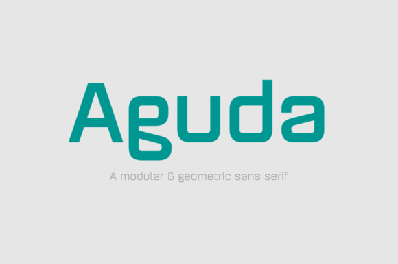 Aguda Family Font for High-Impact Campaign Visuals