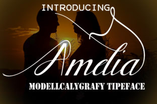 Amelia Font Review: A Modern Calligraphy Typeface for Branding