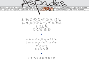 Aspades Font Review: Literary Script for Branding