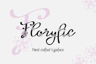 Discover the Elegance of Floryfic: A Floral Script Font