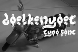 Doelkenyoet Font: Hand-Painted Style for Web Design