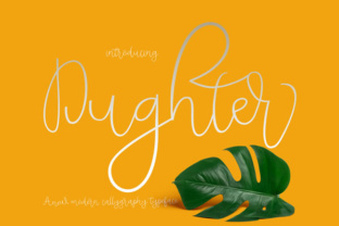 Dughter Font Review for Modern Campaign Design