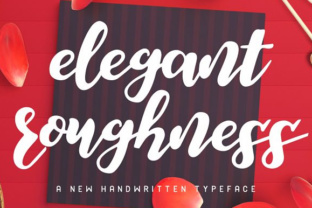Elegant Roughness: A Handwritten Font for Modern Web Design