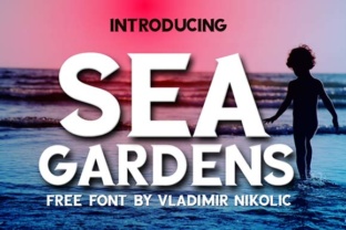 Enhance Your Brand with Sea Gardens: A Stylish Serif Font