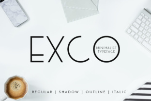 Exco: The Minimalistic Sans Serif Font for Professional Branding