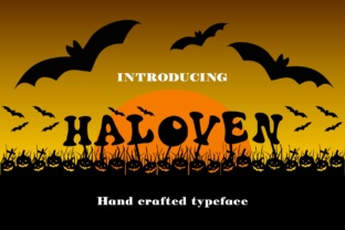Haloven: The Perfect Decorative Font for Halloween-Themed Publications