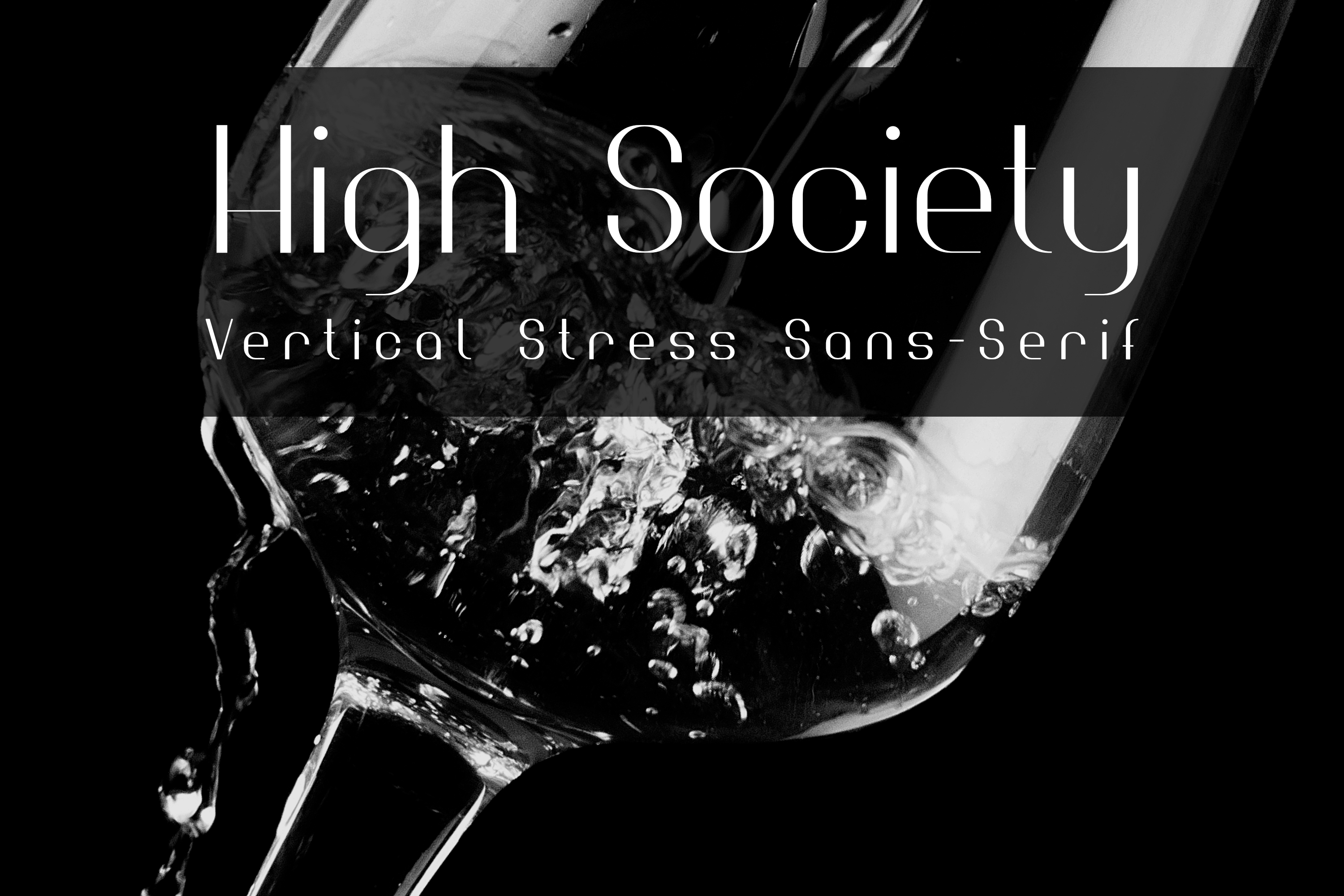 High Society Font for Clear Campaign Visuals