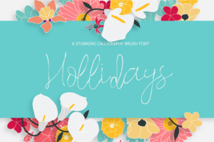 Hollidays Font: Elevating Editorial Design and Layouts
