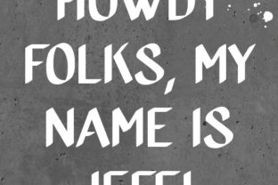 Jeff Bold Brush Font for High-Impact Campaigns