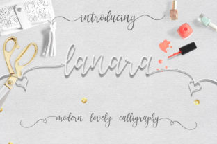 Lanara Script Pro: A Handwritten Font for Editorial Design