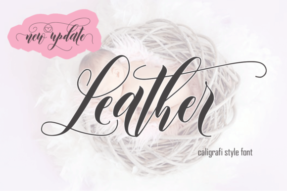 Leather Font Review for Handmade Labels and Packaging