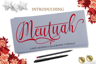 Meutuah: A Handwritten Script Font for Polished Branding