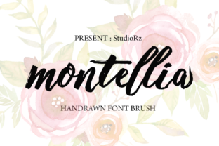 Montellia Font: A Brush Script for Organic Branding