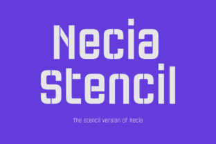 Necia Stencil Family: A Designer’s Review for Modern Branding