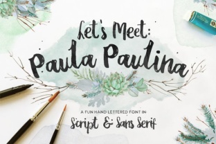 Paula Paulina: The Perfect Script Handwritten Font for Your Next Campaign