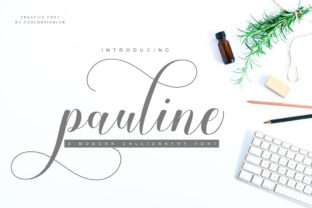 Pauline Font Review: A Calligraphy Script for Branding