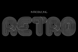 Retro Free: A Commanding Display Font for Marketers