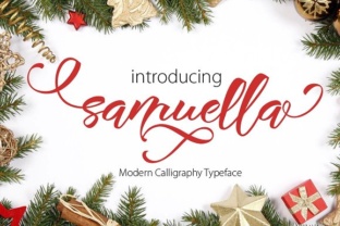 Samuella: A Modern Calligraphy-Style Font for Elegant Campaigns