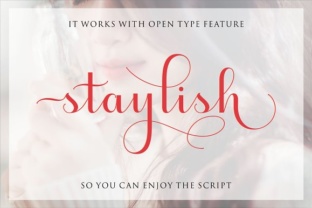 Staylish Upright Font for Modern Marketing Graphics