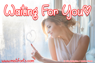 Waiting for You Font: Elevating Web Design with Handwritten Charm